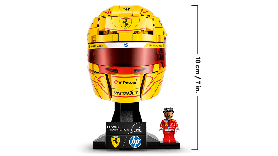 LEGO® Editions Scuderia Ferrari HP Lewis Hamilton Helmet 43022