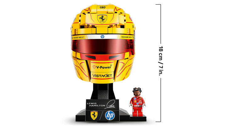 LEGO® Editions Scuderia Ferrari HP Lewis Hamilton Helmet 43022