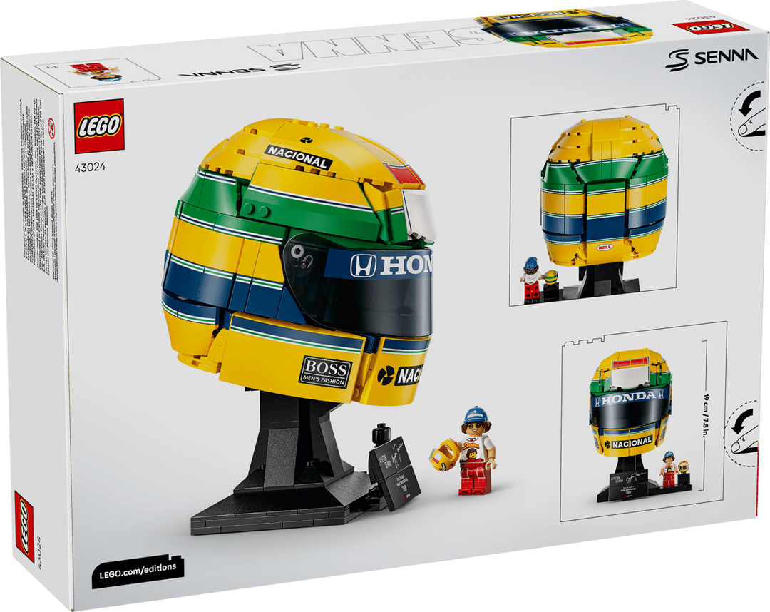 LEGO® Editions Ayrton Senna Helmet 43024