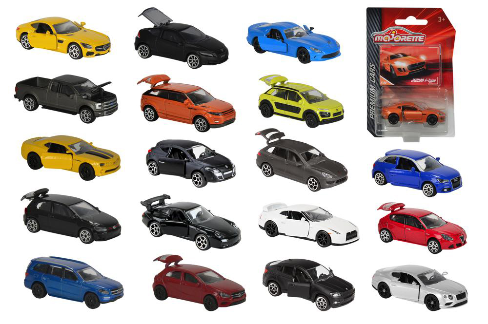 Majorette - 1:64 Premium Cars, assorted