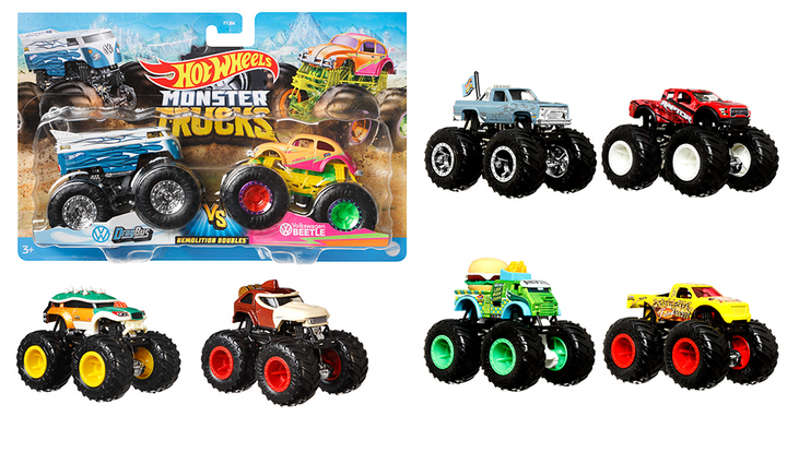 Hot Wheels Monster Trucks - 1:64 Demolition Doubles assorted