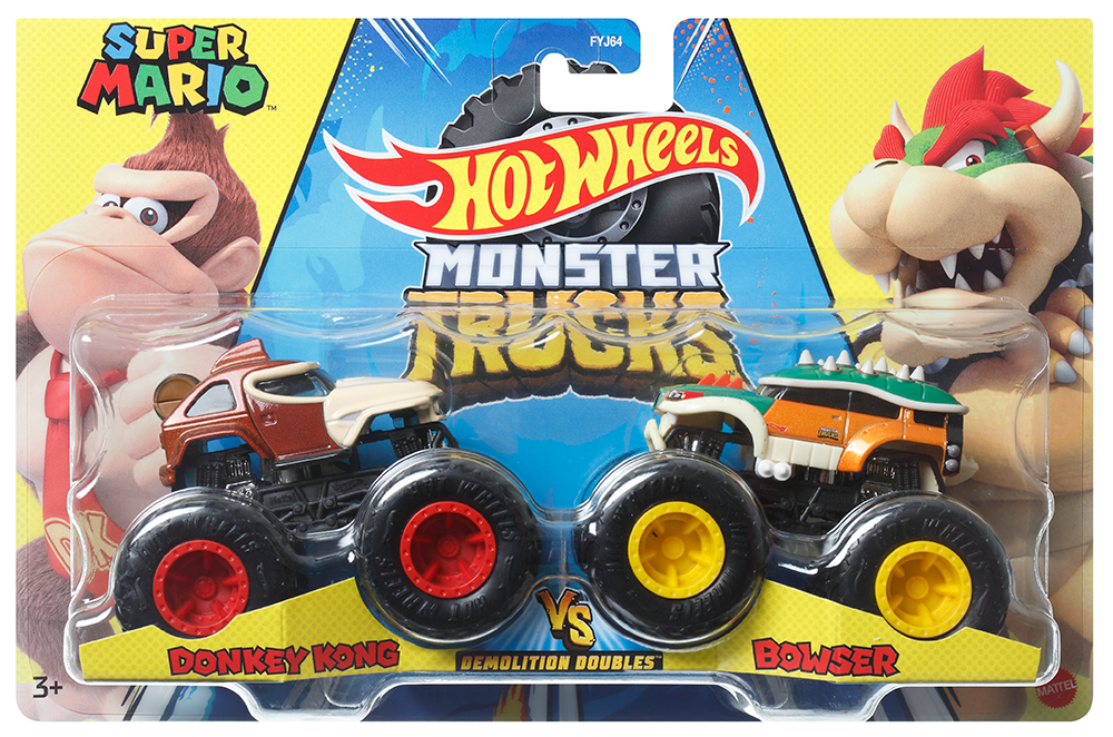 Hot Wheels Monster Trucks - 1:64 Demolition Doubles assorted