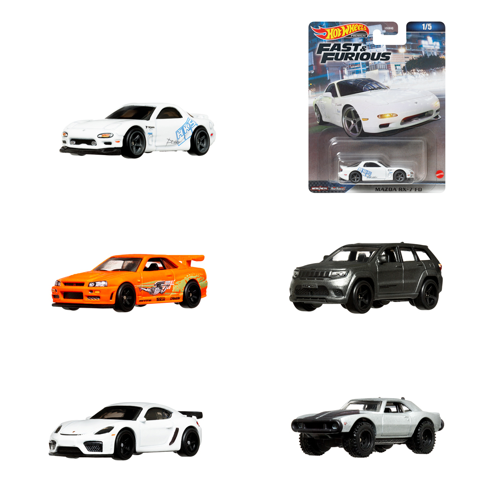 Hot Wheels Premium - Fast & Furious vehicle, Assorted