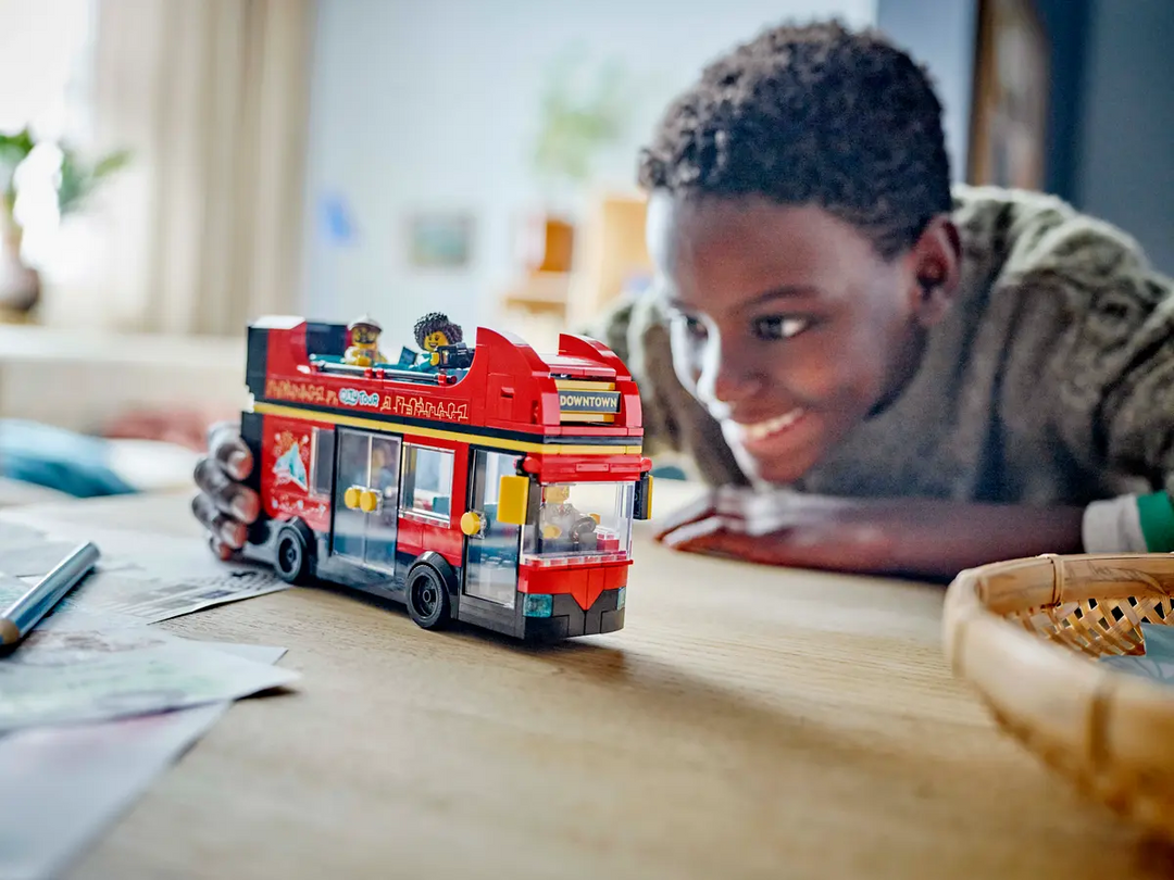 LEGO® City Red Double-Decker Sightseeing Bus 60407