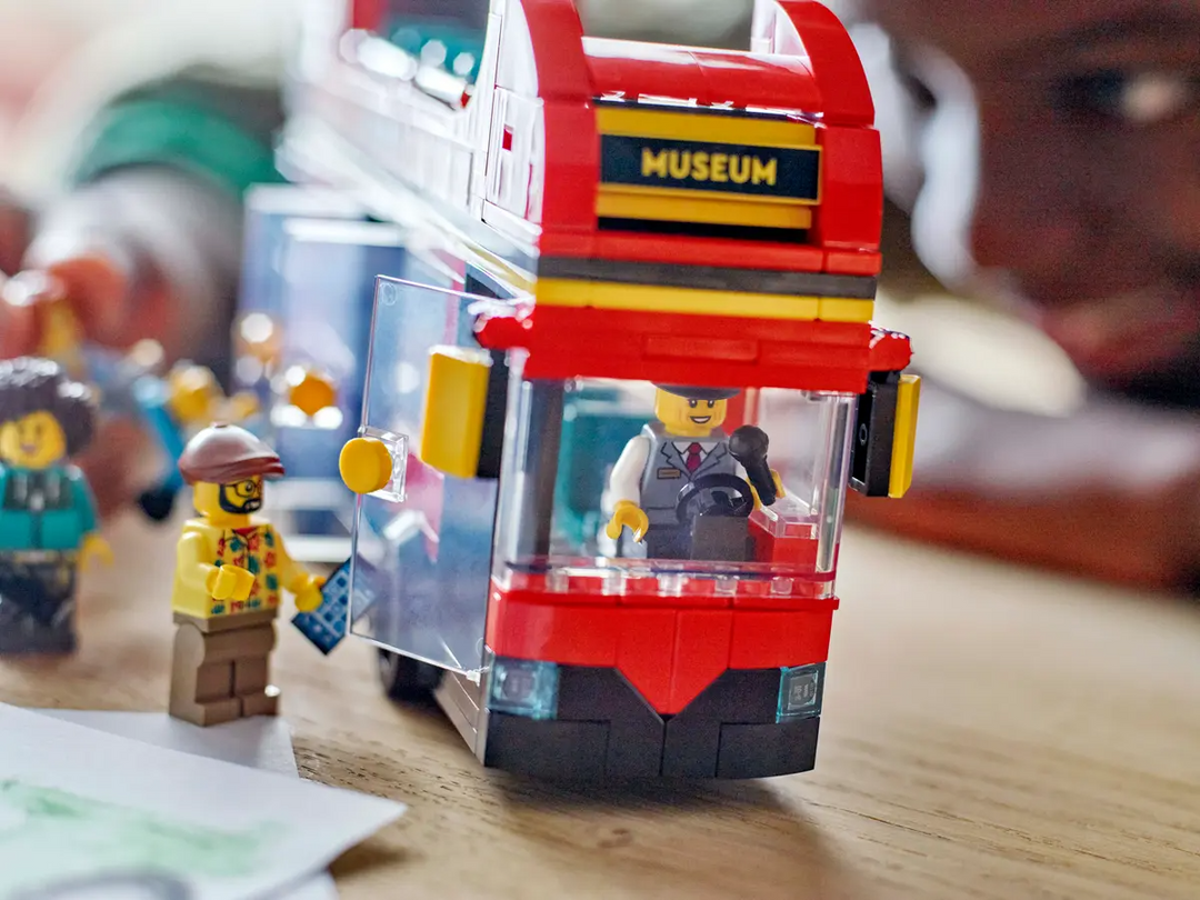 LEGO® City Red Double-Decker Sightseeing Bus 60407