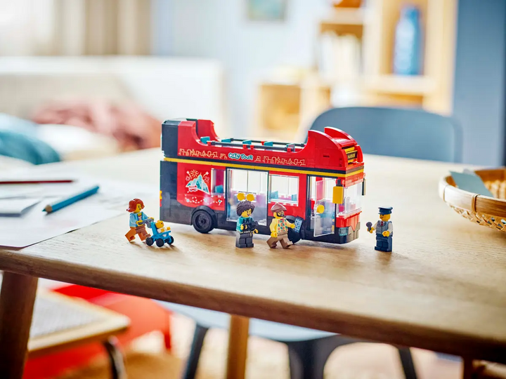 LEGO® City Red Double-Decker Sightseeing Bus 60407