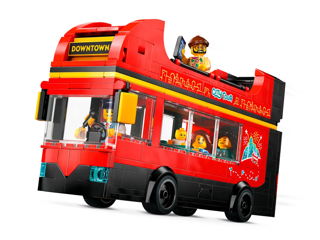 LEGO® City Red Double-Decker Sightseeing Bus 60407