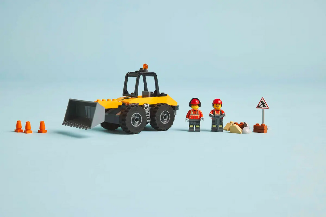 LEGO® City Yellow Construction Wheel Loader 60450