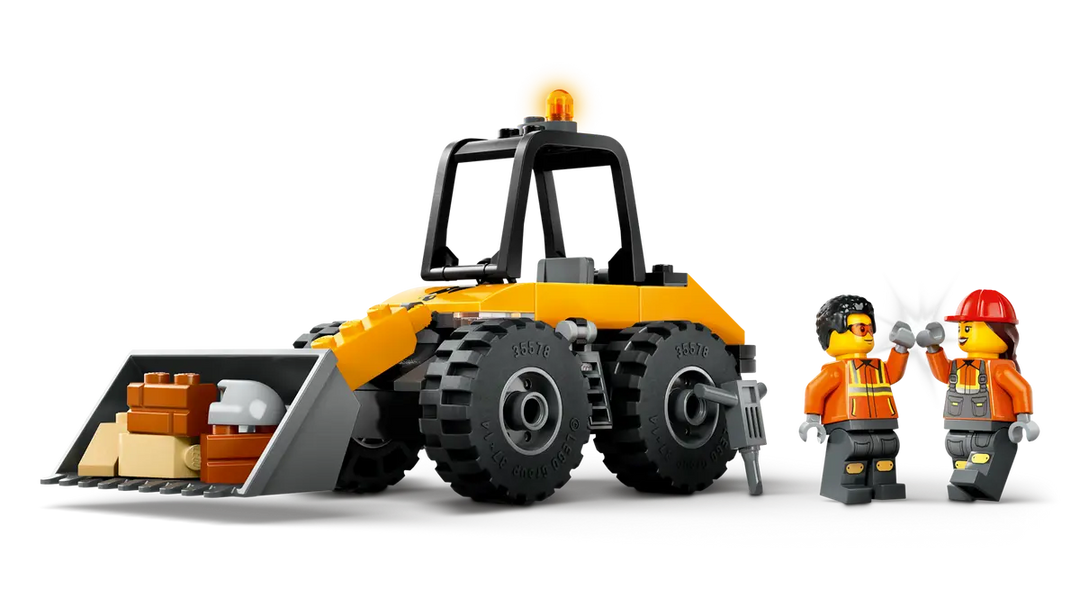 LEGO® City Yellow Construction Wheel Loader 60450