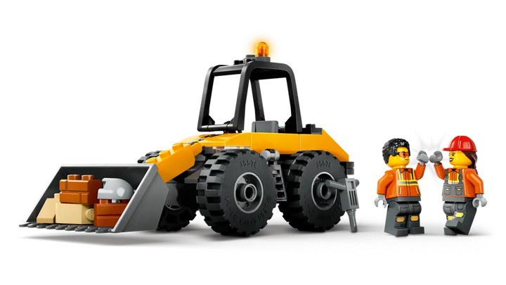LEGO® City Yellow Construction Wheel Loader 60450
