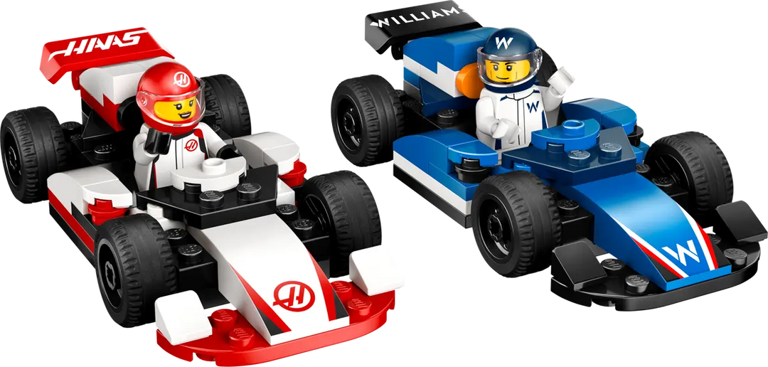 LEGO® City F1® Williams Racing & Haas F1® Race Cars 60464