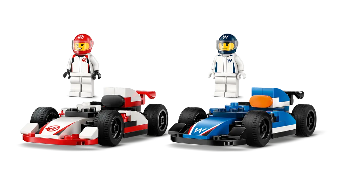 LEGO® City F1® Williams Racing & Haas F1® Race Cars 60464