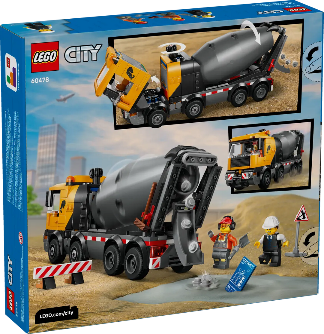 LEGO® City Cement Mixer 60478