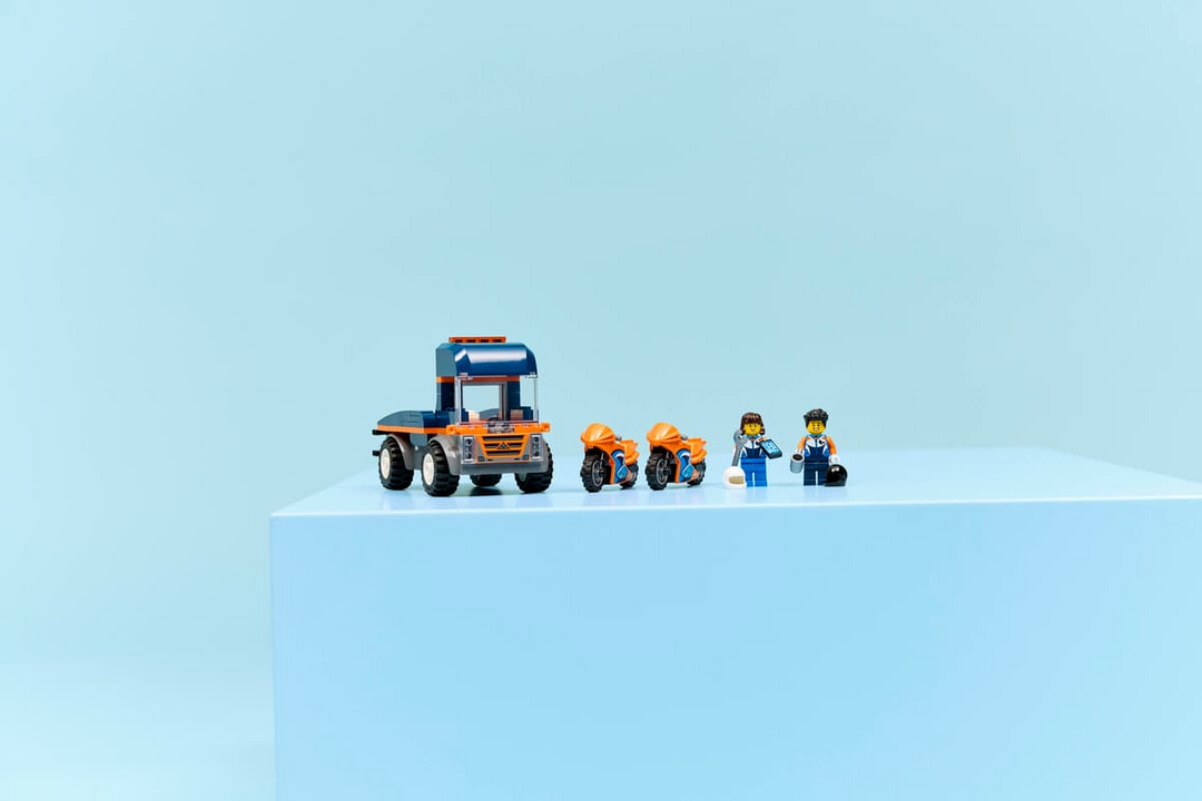 LEGO® City Motorcycle Transporter 60491