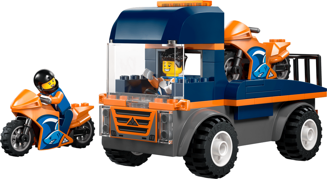 LEGO® City Motorcycle Transporter 60491