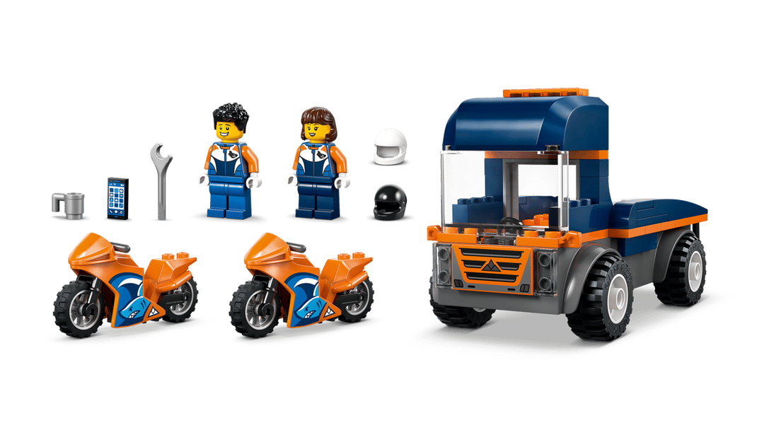 LEGO® City Motorcycle Transporter 60491