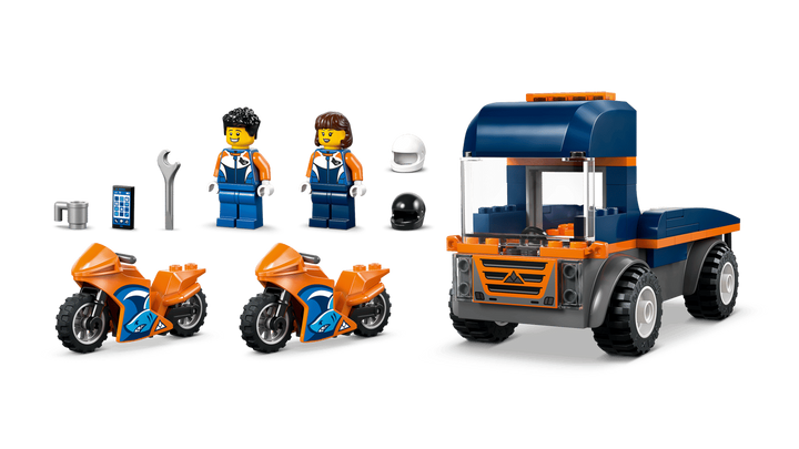 LEGO® City Motorcycle Transporter 60491