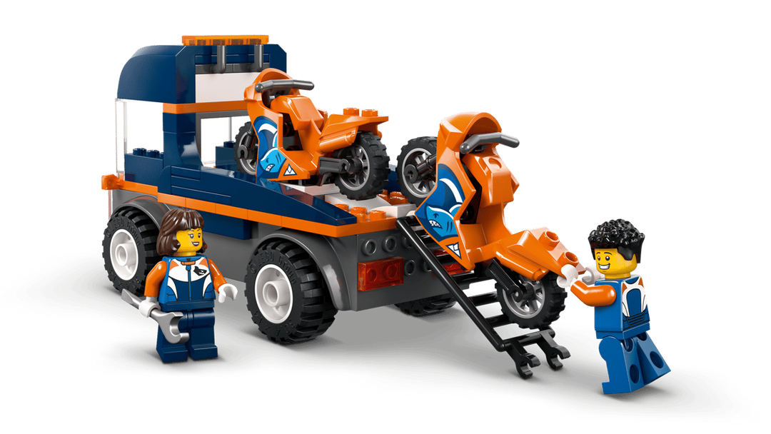 LEGO® City Motorcycle Transporter 60491
