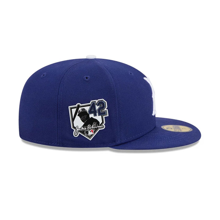 New Era Brooklyn Dodgers MLB Jackie Robinson Navy 59FIFTY Fitted Cap