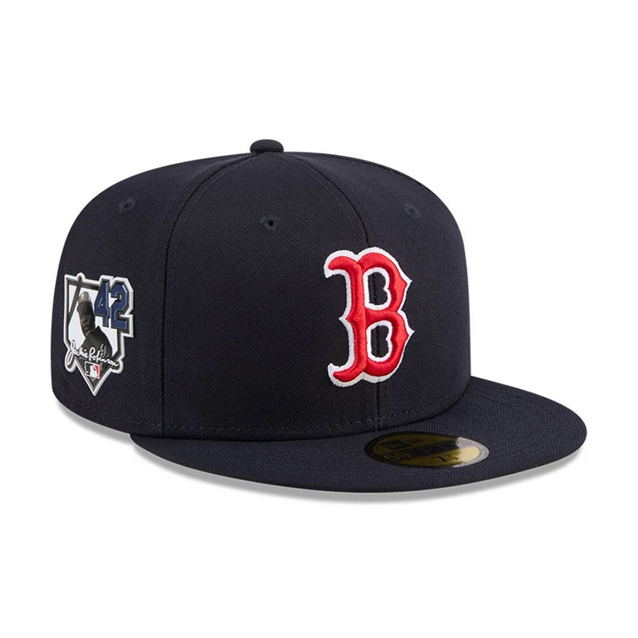 New Era Boston Red Sox MLB Jackie Robinson Navy 59FIFTY Fitted Cap