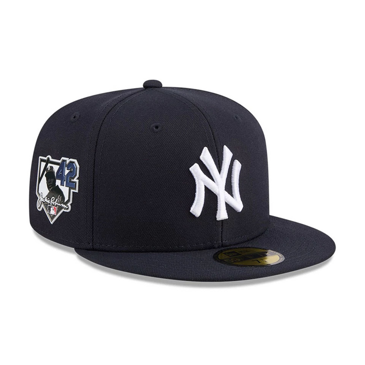 New Era New York Yankees MLB Jackie Robinson Navy 59FIFTY Fitted Cap