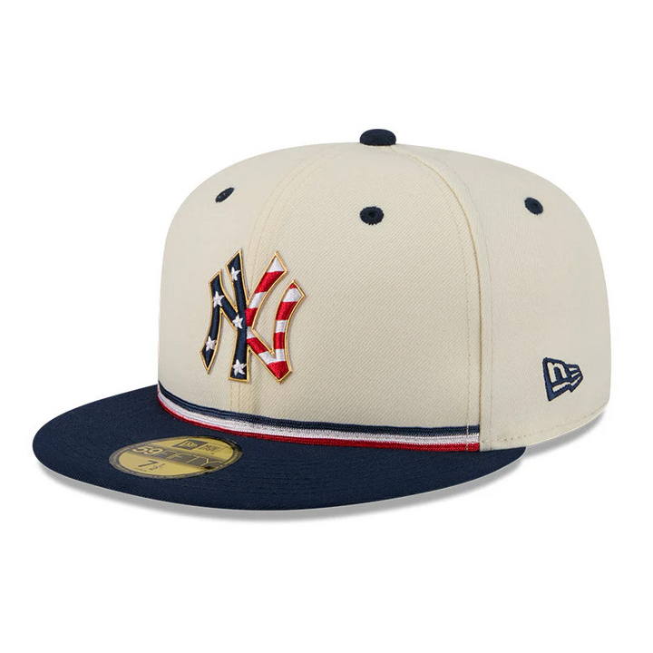 NEW ERA 59FIFTY 2026 MLB 4TH OF JULY NEW YORK YANKEES 250TH ANNIVERSARY PATCH HAT