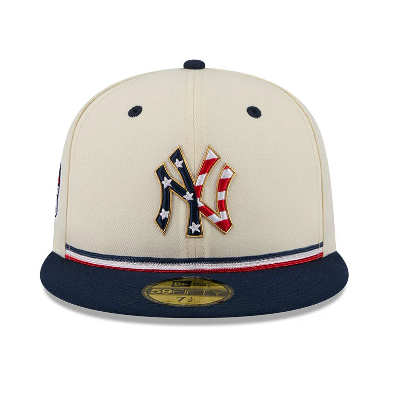 NEW ERA 59FIFTY 2026 MLB 4TH OF JULY NEW YORK YANKEES 250TH ANNIVERSARY PATCH HAT