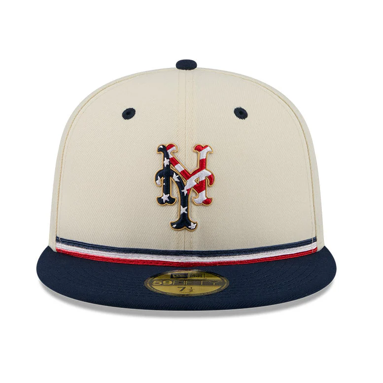 NEW ERA 59FIFTY 2026 MLB 4TH OF JULY NEW YORK METS 250TH ANNIVERSARY PATCH HAT