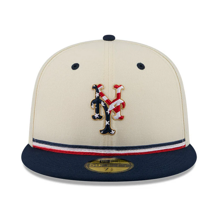 NEW ERA 59FIFTY 2026 MLB 4TH OF JULY NEW YORK METS 250TH ANNIVERSARY PATCH HAT