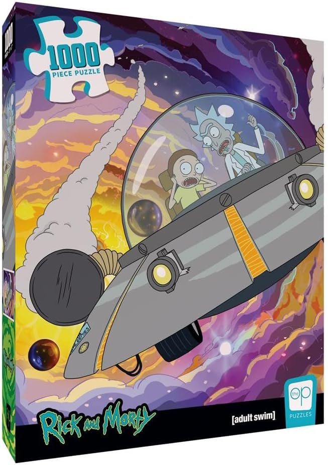 Rick and Morty “The Outside World is Our Enemy, Morty!” 1000 Piece Jigsaw Puzzle