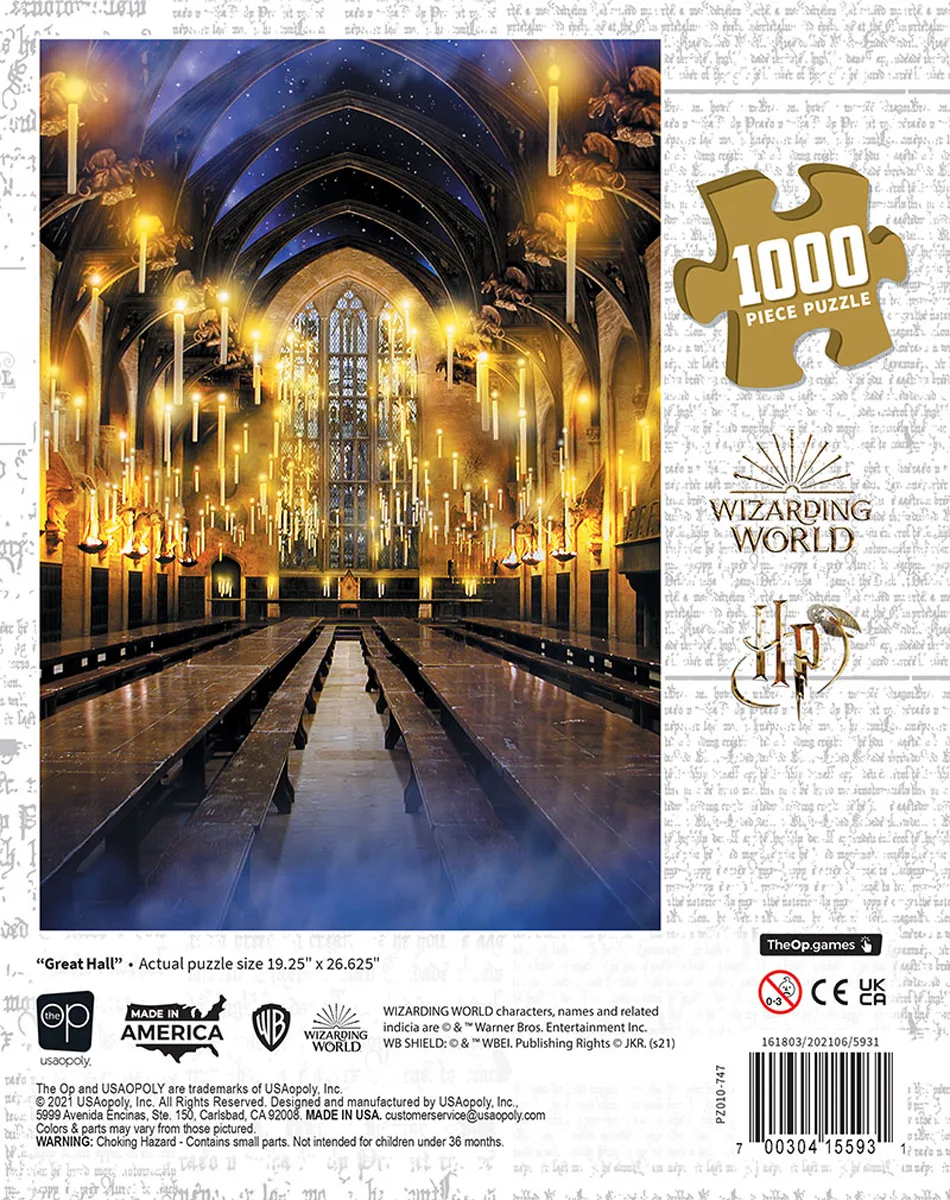 Harry Potter “Great Hall” 1,000 Piece Puzzle