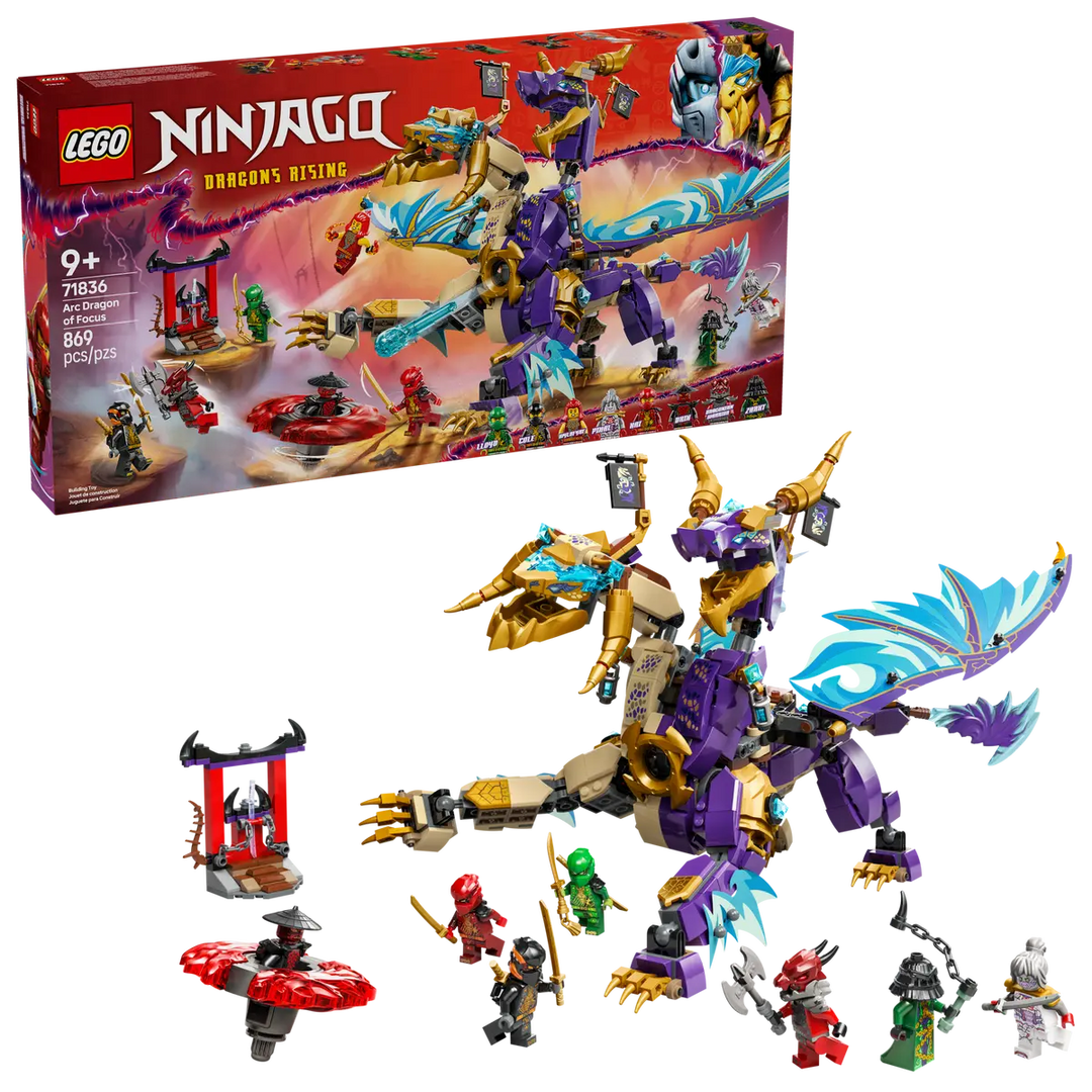 LEGO® NINJAGO® Arc Dragon of Focus 71836 – Courtside Sneakers LEGO® NINJAGO® Arc Dragon of Focus 71836 – Courtside Sneakers