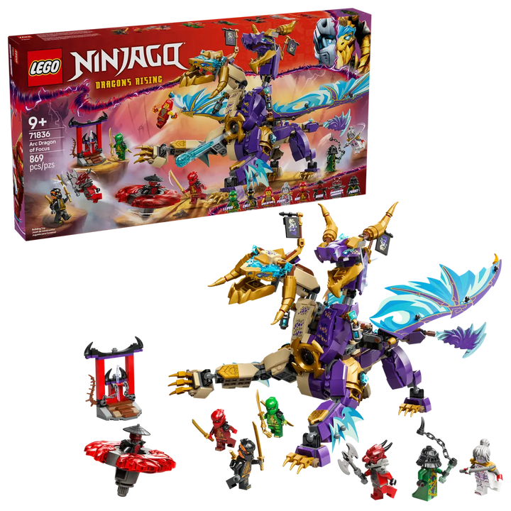 LEGO® NINJAGO® Arc Dragon of Focus 71836