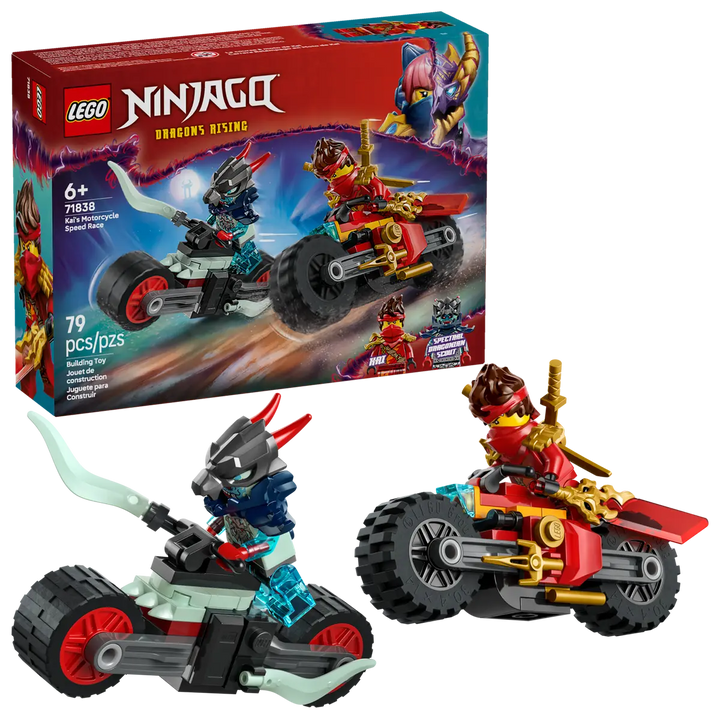 LEGO® NINJAGO® Kai's Motorcycle Speed Race 71838