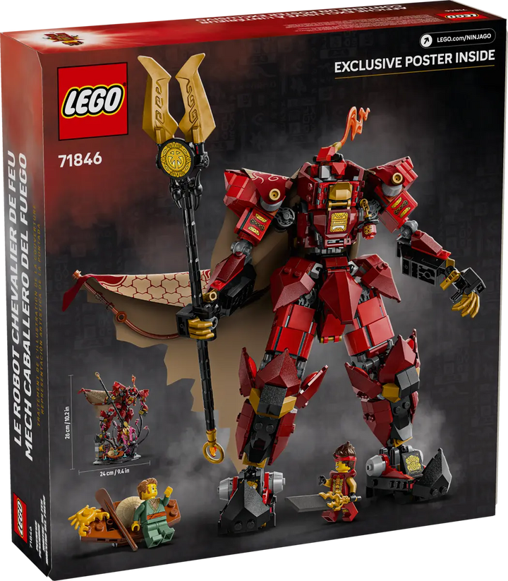 LEGO® NINJAGO® The Fire Knight Mech 71846