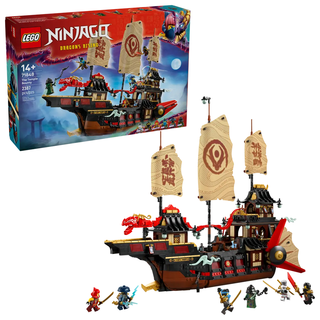 LEGO® NINJAGO® The Temple Bounty 71848 – Courtside Sneakers