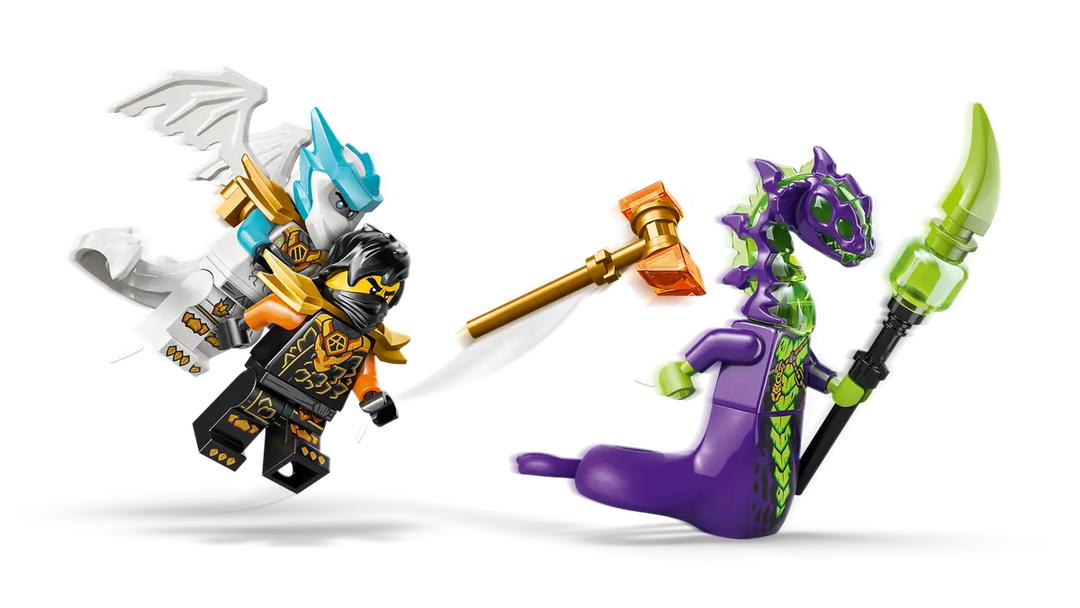 LEGO® NINJAGO® Cole's Mission Mech & Dragon Zane 71854
