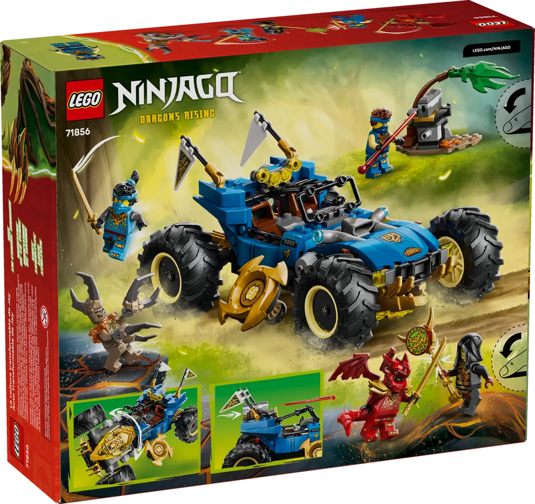 LEGO® NINJAGO® Jay's Transforming Car 71856