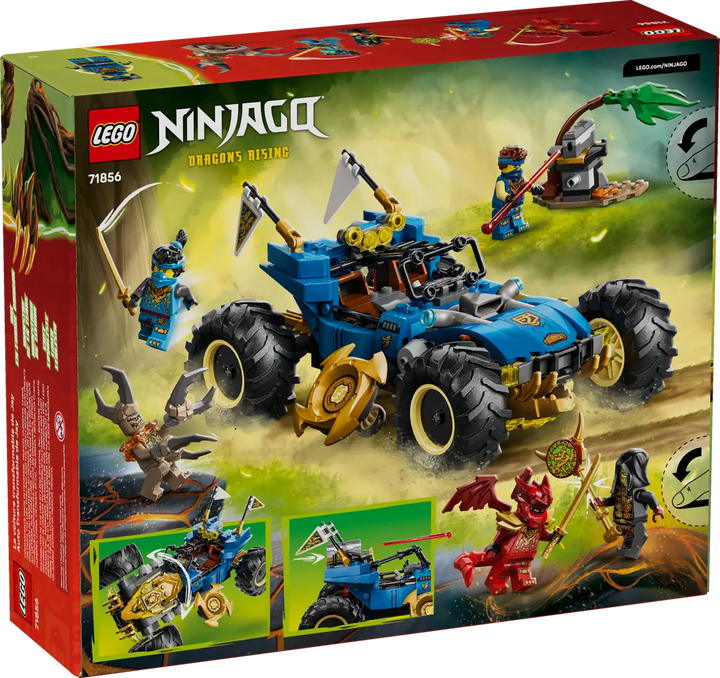 LEGO® NINJAGO® Jay's Transforming Car 71856