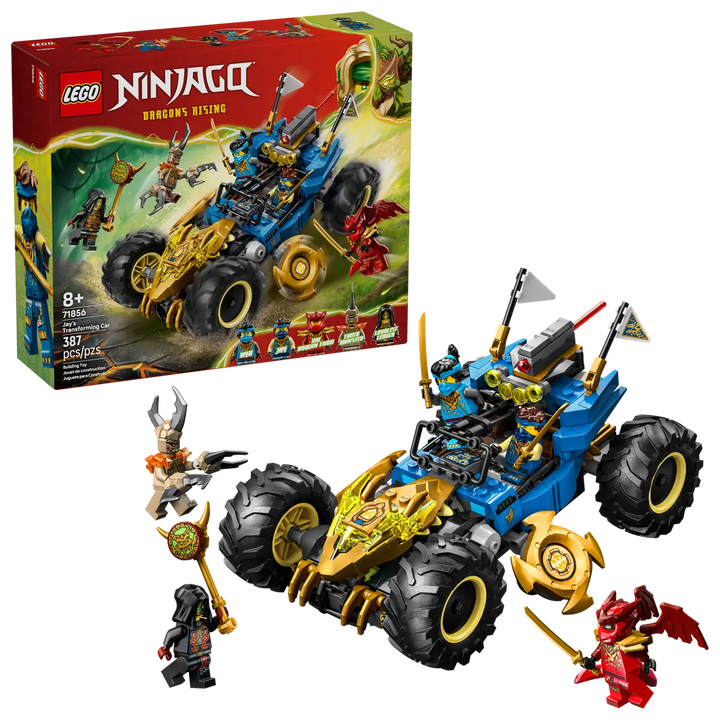 LEGO® NINJAGO® Jay's Transforming Car 71856