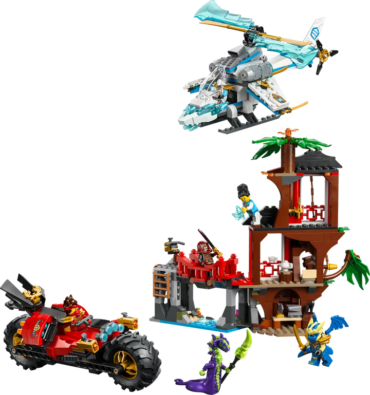 LEGO® NINJAGO® Ninja Vehicle Tree House Battle 71857
