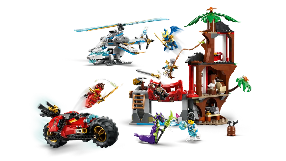 LEGO® NINJAGO® Ninja Vehicle Tree House Battle 71857