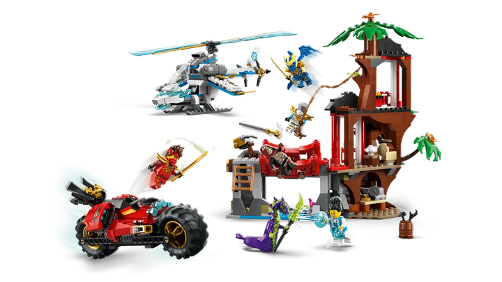 LEGO® NINJAGO® Ninja Vehicle Tree House Battle 71857