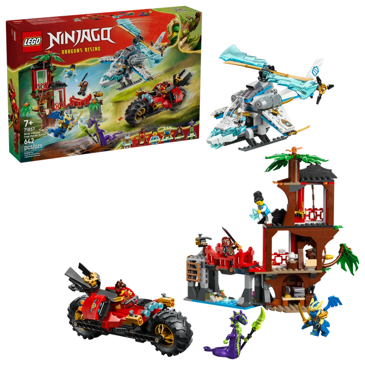 LEGO® NINJAGO® Ninja Vehicle Tree House Battle 71857