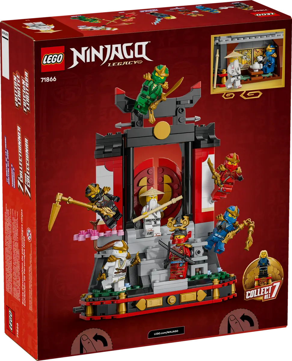 LEGO® NINJAGO® Ninja Character Display 15th Anniversary 71866