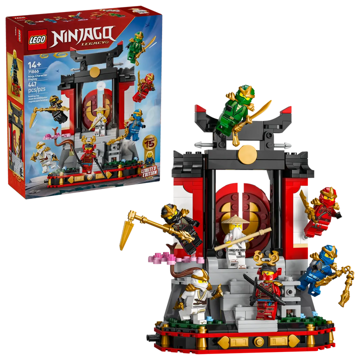 LEGO® NINJAGO® Ninja Character Display 15th Anniversary 71866