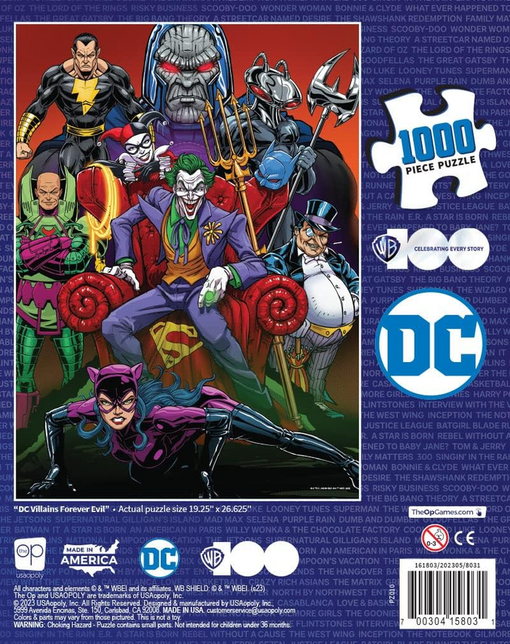 DC Villains Forever Evil 1000 Piece Jigsaw Puzzle