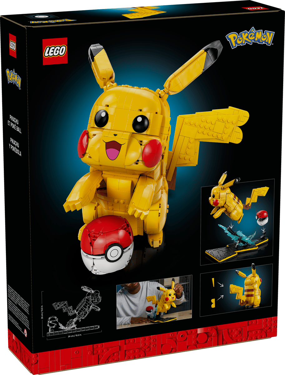 LEGO® Pokémon Pikachu and Poké Ball 72152