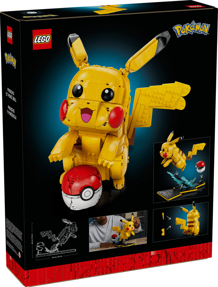 LEGO® Pokémon Pikachu and Poké Ball 72152