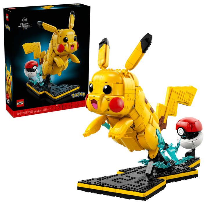 LEGO® Pokémon Pikachu and Poké Ball 72152